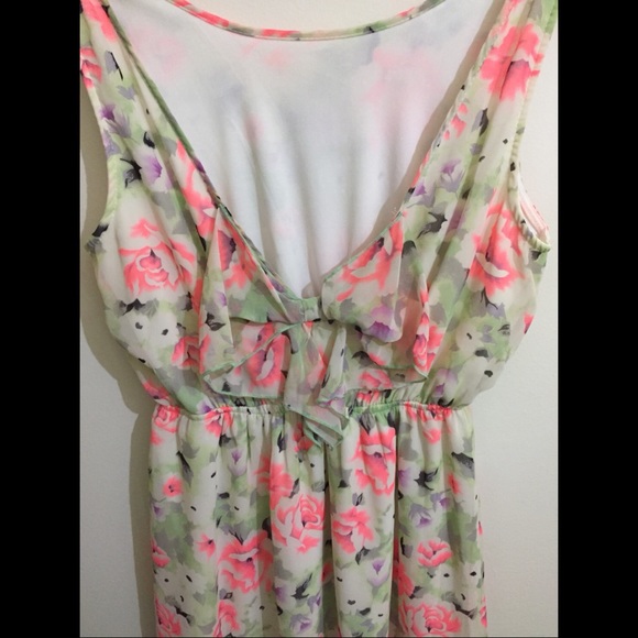 EUC ModCloth Floral Dress - Picture 3 of 3